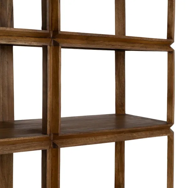 Shelves Brown Mango wood 155 x 42 x 195 cm