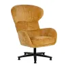 Кресло Чёрный Горчица 78 x 84,5 x 104,5 cm