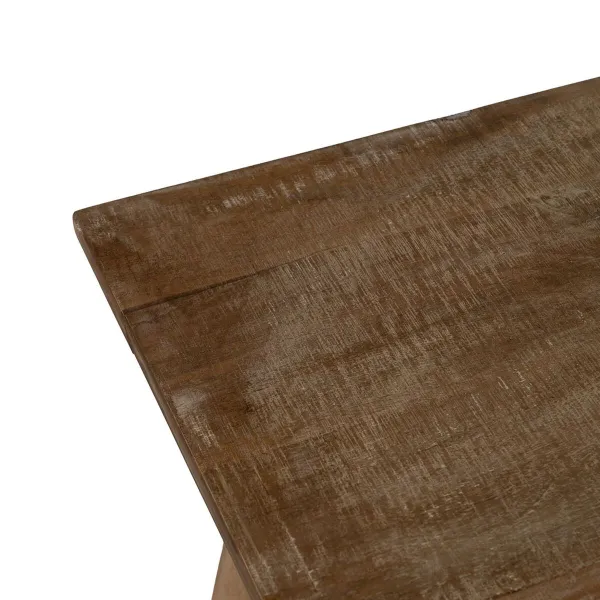 Table Black Natural 110 x 60 x 110 cm