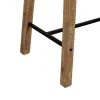 Table Black Natural 110 x 60 x 110 cm