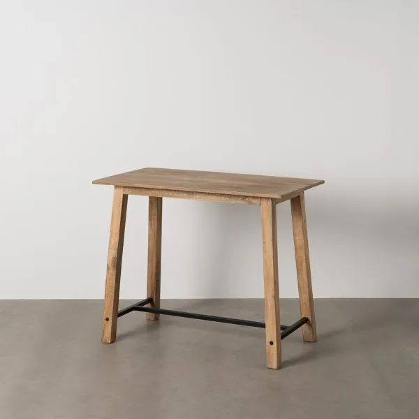 Side table Black Natural 110 x 60 x 90 cm