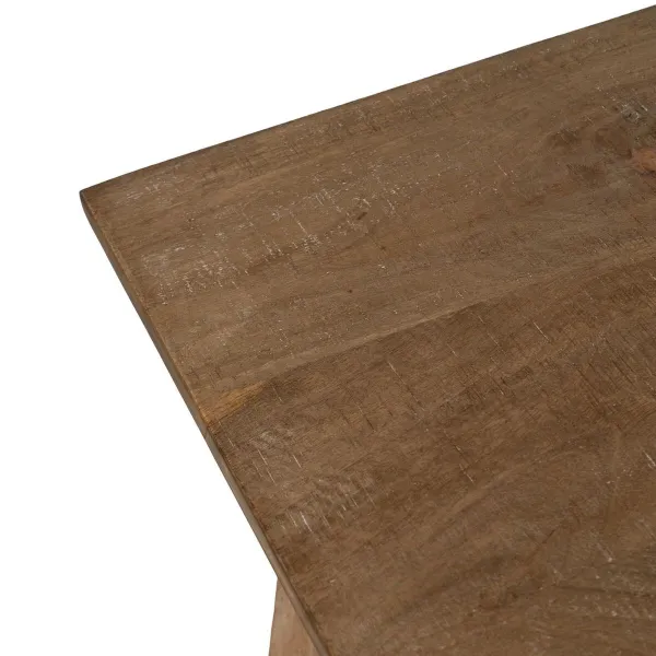 Side table Black Natural 110 x 60 x 90 cm