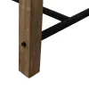Side table Black Natural 110 x 60 x 90 cm