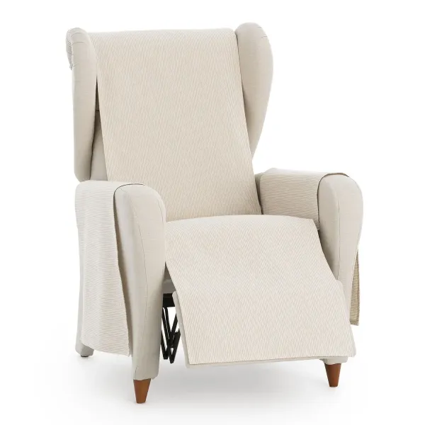 Armchair slipcovers Eysa AQUA Beige 100 x 110 x 55 cm