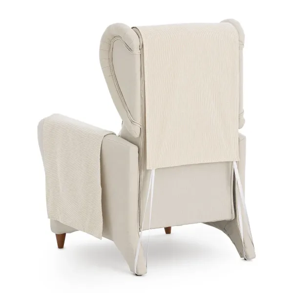 Armchair slipcovers Eysa AQUA Beige 100 x 110 x 55 cm