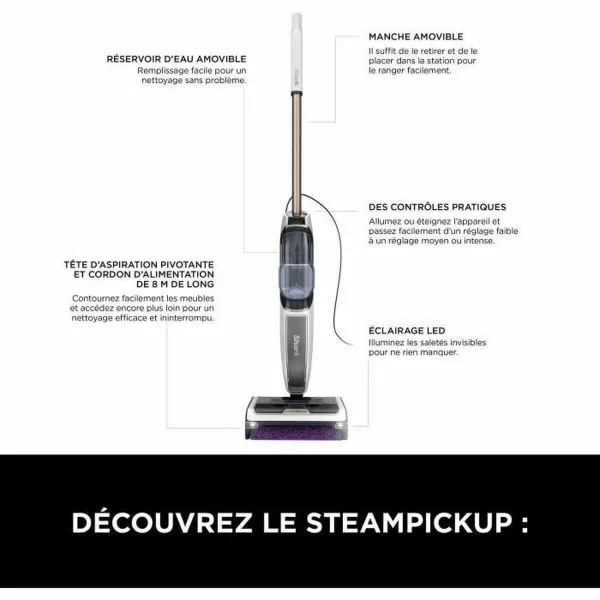 Garų siurblys Shark SteamPickUp SD200EU