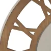 Настенное часы Натуральный Железо Деревянный MDF 68,5 x 4 x 68,5 cm