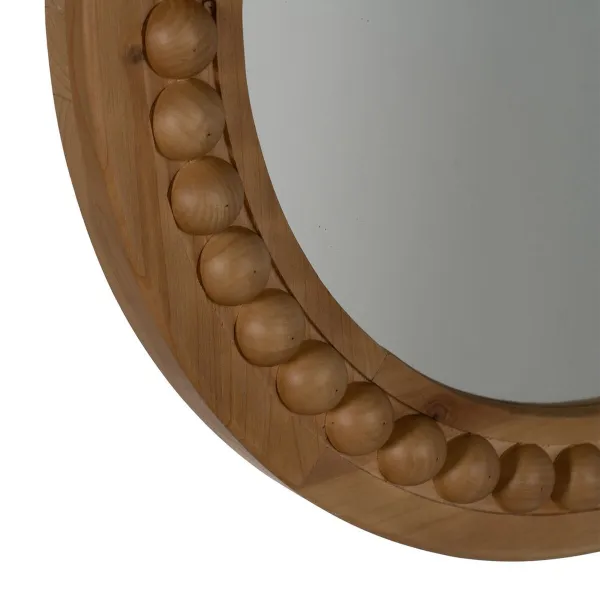 Wall mirror Natural 50,5 x 3 x 50,5 cm
