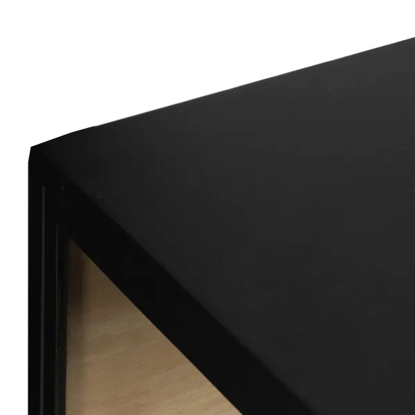 Esittelyteline Musta Luonnollinen 150 x 38 x 80 cm