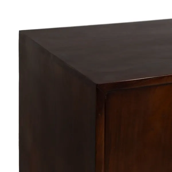 Вспомогательная мебель Коричневый древесина акации 90 x 40 x 80 cm