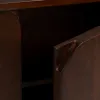 Вспомогательная мебель Коричневый древесина акации 90 x 40 x 80 cm