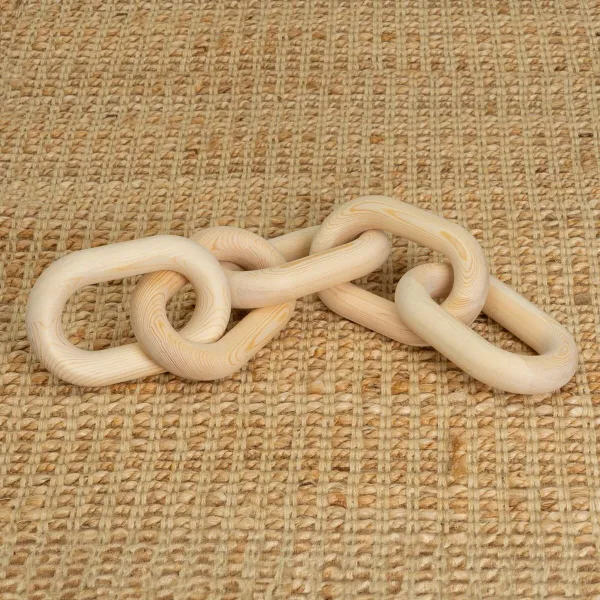 Decorative Figure Natural Chain 54 x 10 x 10 cm