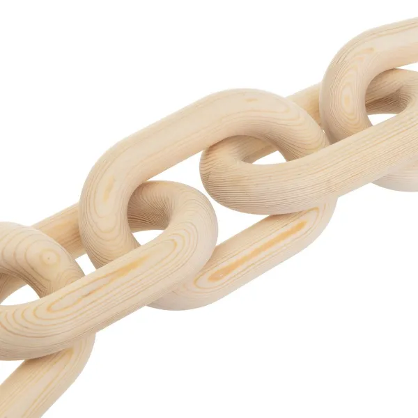 Decorative Figure Natural Chain 54 x 10 x 10 cm