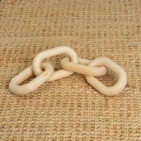 Decorative Figure Natural Chain 44 x 10 x 10 cm