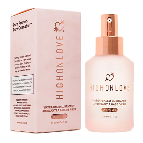 Lubricant High on Love 100 ml Sin aroma 1 Piece