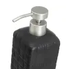 Bath Set Black Ceramic 14 x 10 x 20 cm