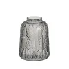 Maljakko Harmaa Lasi 15 x 15 x 20 cm