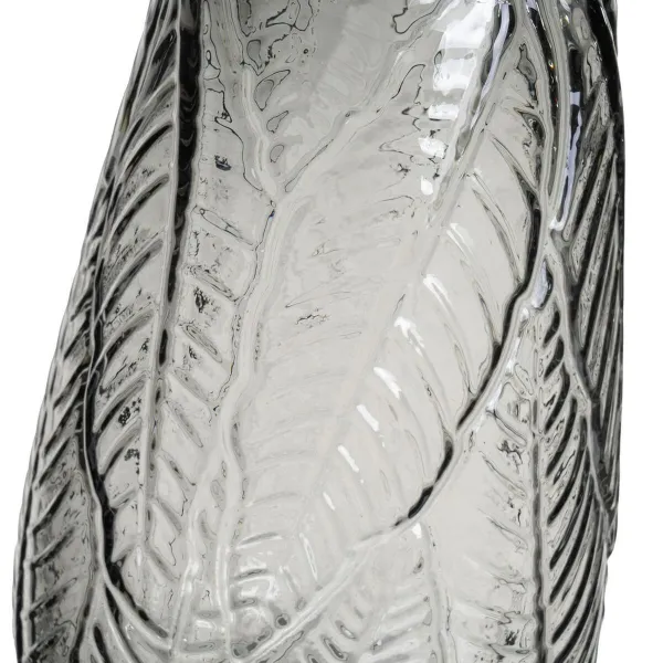 Vāze Pelēks Stikls 17 x 17 x 26 cm
