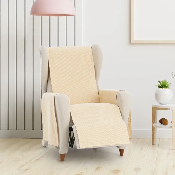 Armchair slipcovers Eysa AQUA Mustard 100 x 110 x 55 cm