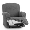 Armchair slipcovers Eysa THOR Dark grey 80 x 100 x 90 cm