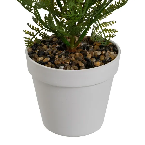 Koristekasvi Polyetyleeni Muovinen Saniainen 26 x 26 x 45 cm