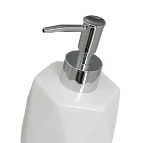 Bath Set White Ceramic 23,5 x 8 x 23,5 cm