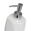 Bath Set White Ceramic 23,5 x 8 x 23,5 cm