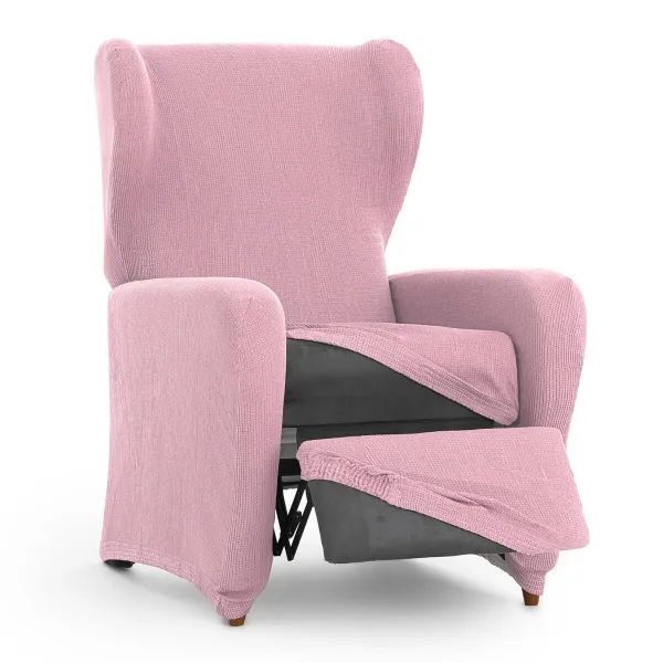 Slipcover for armchair with separate legs Eysa ULISES Pink 90 x 100 x 75 cm