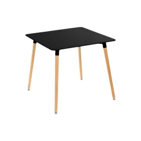 Galds Melns Dabisks 80 x 80 x 75 cm