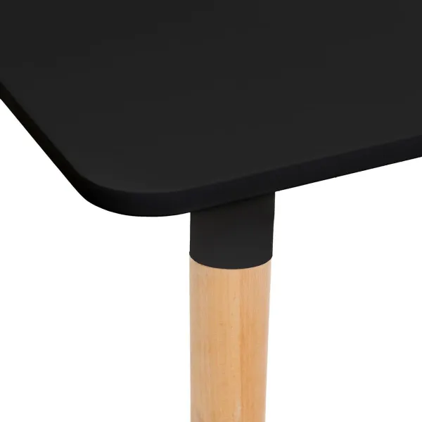 Galds Melns Dabisks 80 x 80 x 75 cm