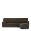 Right short arm chaise longue cover Eysa THOR Brown 110 x 110 x 310 cm