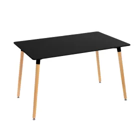 Galds Melns Dabisks 120 x 80 x 75 cm