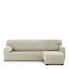 Right short arm chaise longue cover Eysa THOR White 110 x 110 x 310 cm