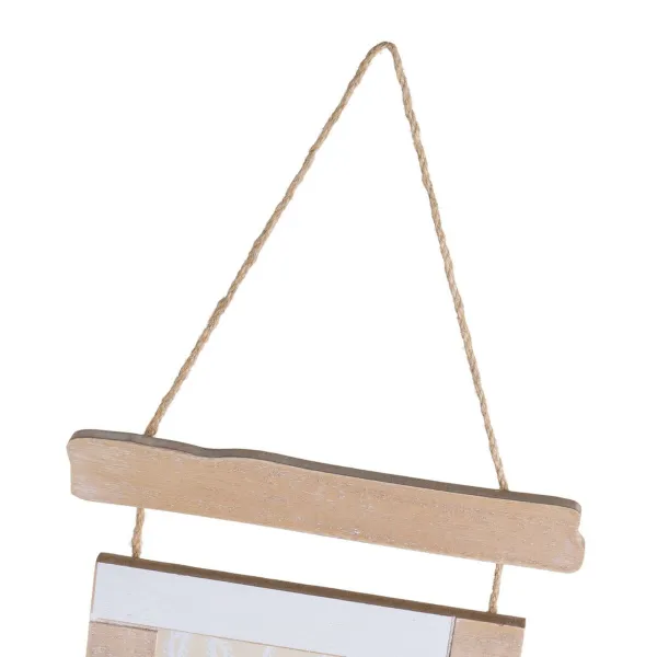 Kuvakehys Valkoinen Luonnollinen Puu MDF