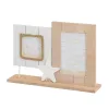 Photo frame White Natural MDF Wood