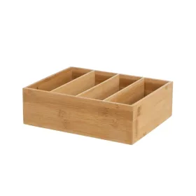 Atvilktņu Organizētāju Dabisks Bambuss 28 x 22 x 8,5 cm