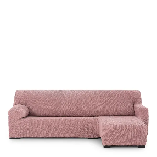 Right short arm chaise longue cover Eysa THOR Pink 110 x 110 x 310 cm