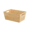 Универсальная корзина Натуральный Бамбук Деревянный MDF 7 L 30 x 20 x 13 cm