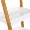 Vannasistabas Plaukti Balts Dabisks 35 x 34 x 98 cm
