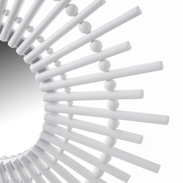 Wall mirror White 50 x 1,5 x 50 cm