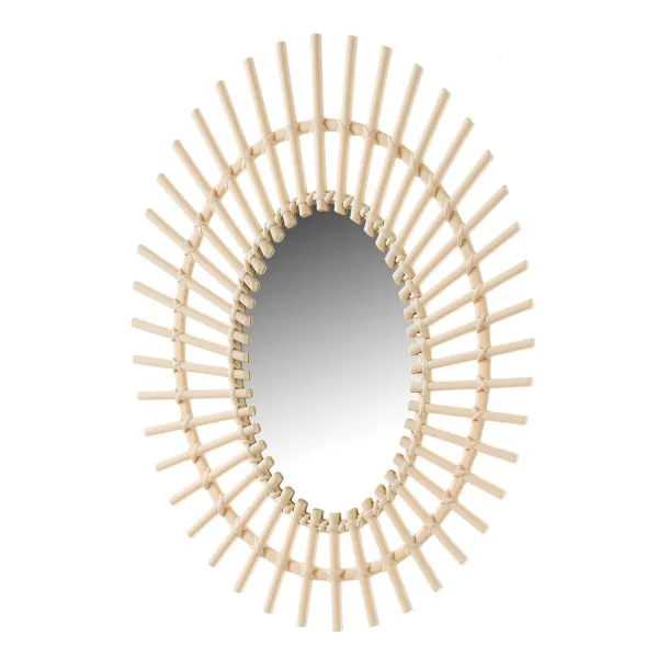 Wall mirror Natural 35 x 1,5 x 49 cm