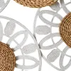Wall Decoration White Natural 87 x 3,5 x 68 cm