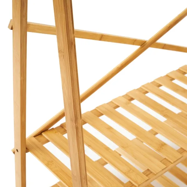 Drēbju pakaramais Dabisks Bambuss 100 x 43 x 160 cm
