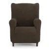 Wingback chair cover Eysa THOR Brown 80 x 110 x 90 cm