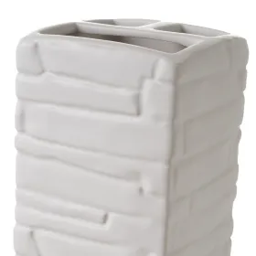 Vonios rinkinys Balta Keramikinis 20,5 x 8 x 19,5 cm