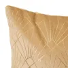 Подушка SUNRAY Бежевый Позолоченный печатные Велюр 45 x 8 x 45 cm