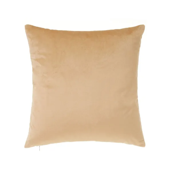 spilvens SUNRAY Bēšs Bronza Drukāts Samts 45 x 8 x 45 cm