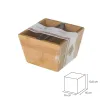 Riekstu knaibles Sudrabains Dabisks Metāls Bambuss 16 x 16 x 11 cm