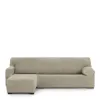 Right short arm chaise longue cover Eysa THOR Beige 110 x 110 x 310 cm