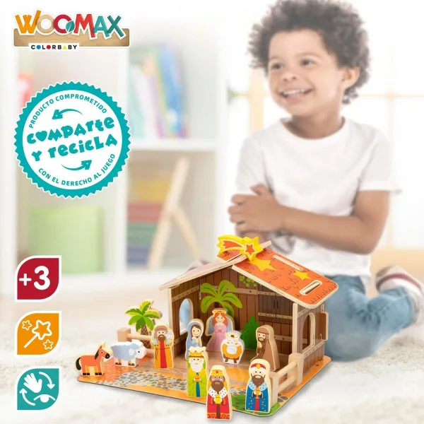 Ziemassvētku Laika Komplekts Woomax Koks 29,5 x 16,5 x 22 cm (20 Daudzums) (6 gb.)